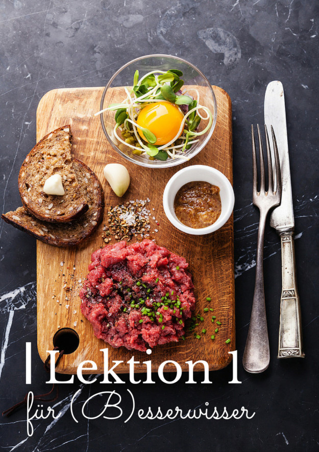 Wie heisst es nun richtig? Tatar oder Tartar?