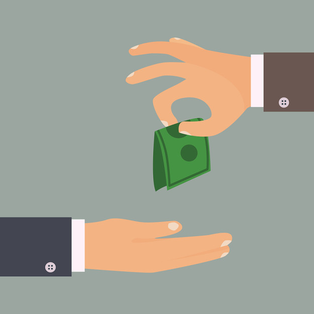 Bezahlen im Restaurant Elegantes Bezahlen im Restaurant