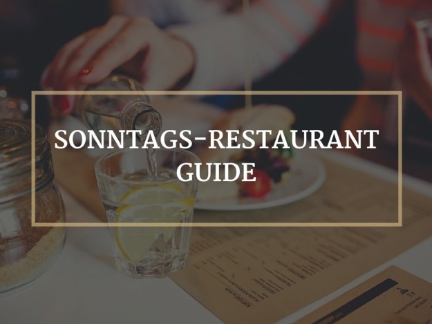 Restaurants die am Sonntag offen haben