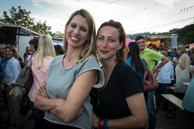 Katja Weber & Vania Kukleta am Street Food Festival 2014