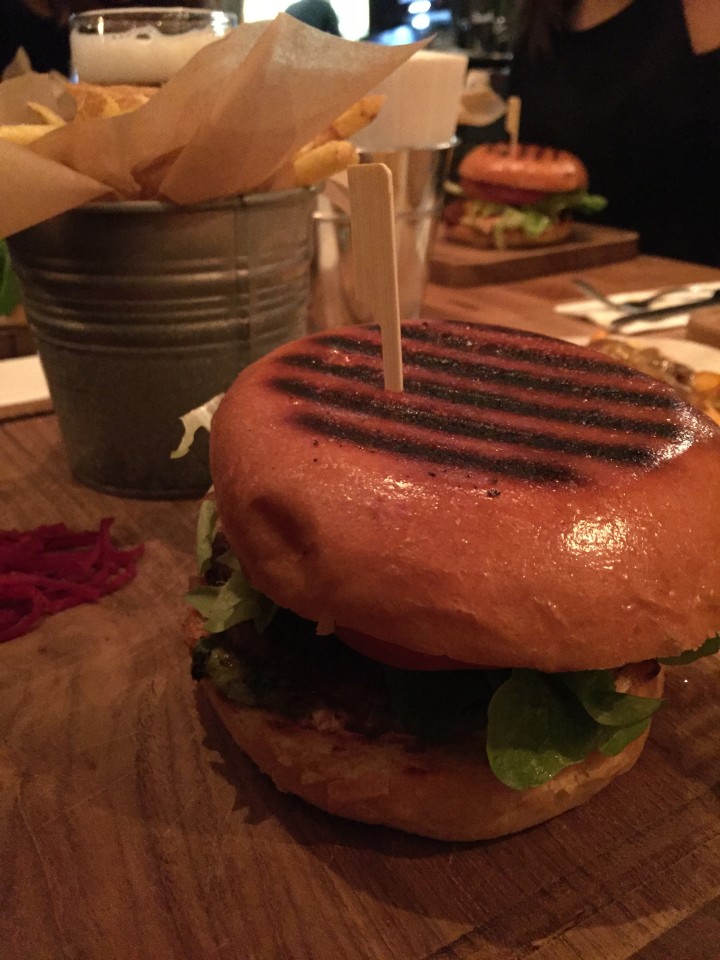 Burger im The Bite Zuerich Burger im The Bite Zuerich