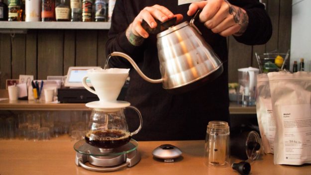 Foto Filterkaffee Aufguss