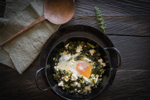Grünes Shakshuka. Foto: Naomi/LimonRimon