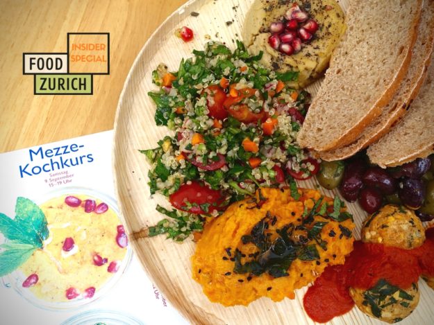 Hammam Basar Mezze Kochkurs für FOOD ZURICH