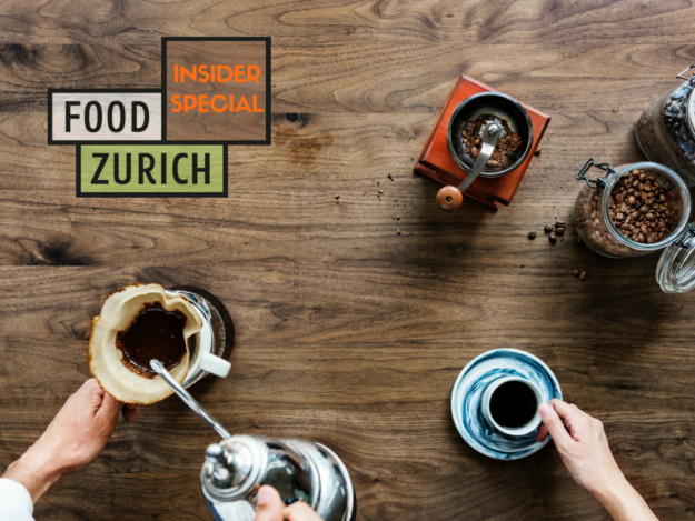 Die Huusbeiz kocht während FOOD ZURICH mit Kaffee. Titelbild. Die Huusbeiz kocht während FOOD ZURICH mit Kaffee. Titelbild.