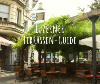 Restaurants in Luzern mit Gartenterrasse. Foto: Lunchgate/Larissa