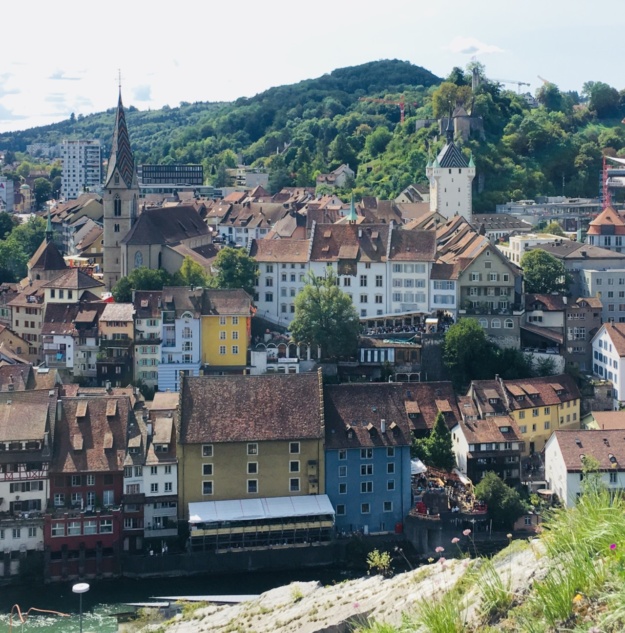Blick auf Baden