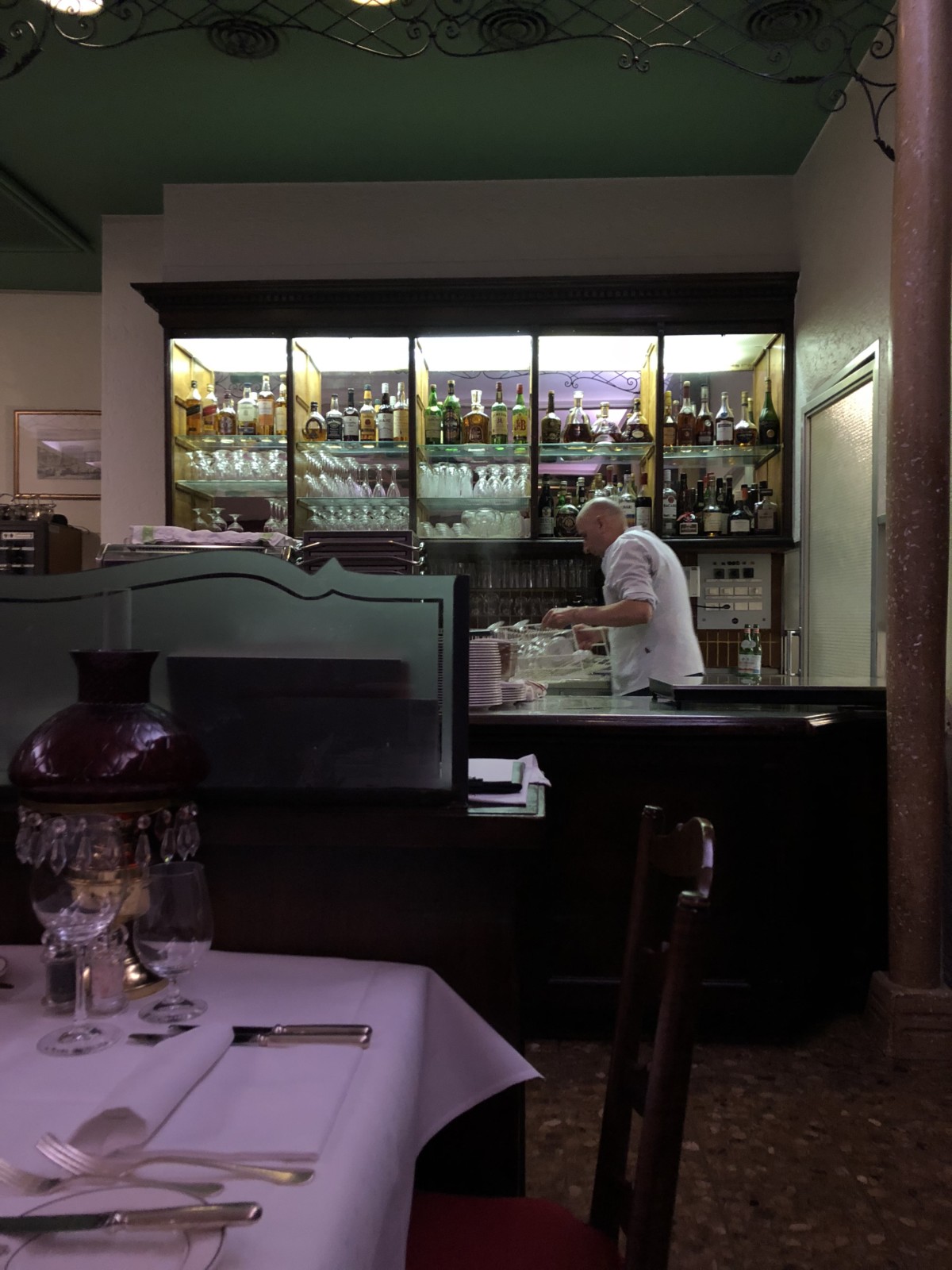 Die Bar im Casa Ferlin. Foto: Lunchgate/David