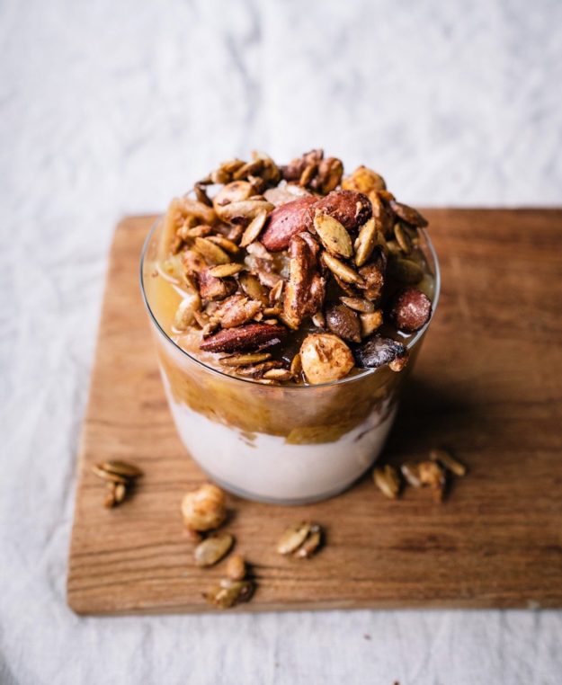 Feines Dessert im Advent: Apfel Lebkuchen Trifle von Nicole. Foto: magsfrisch/Nicole