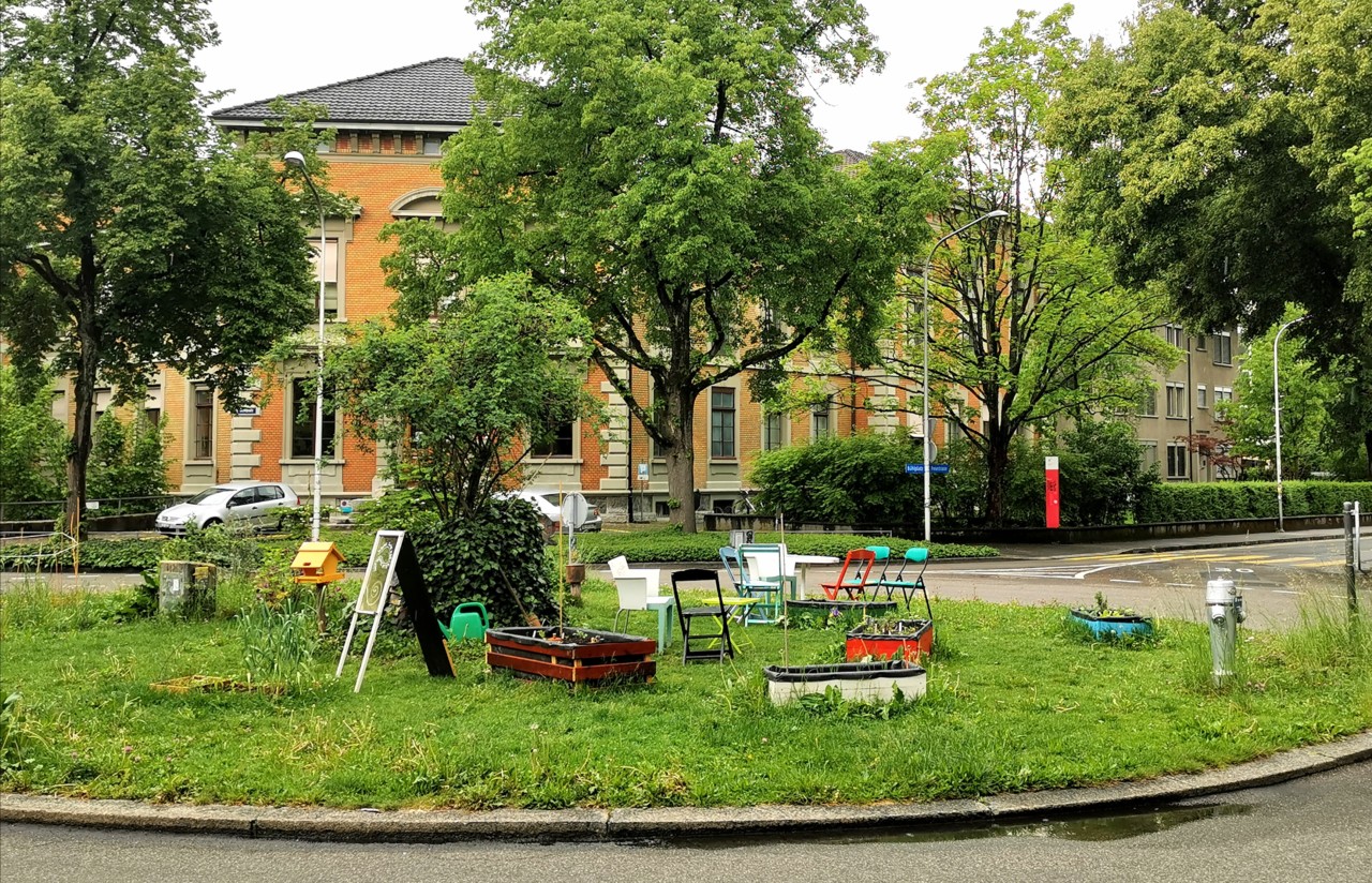 Leere Strassen in Bern