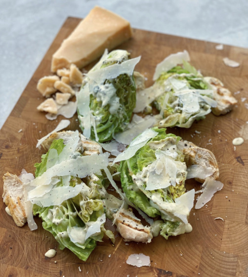 Grilled Caesar Salat [Rezept]