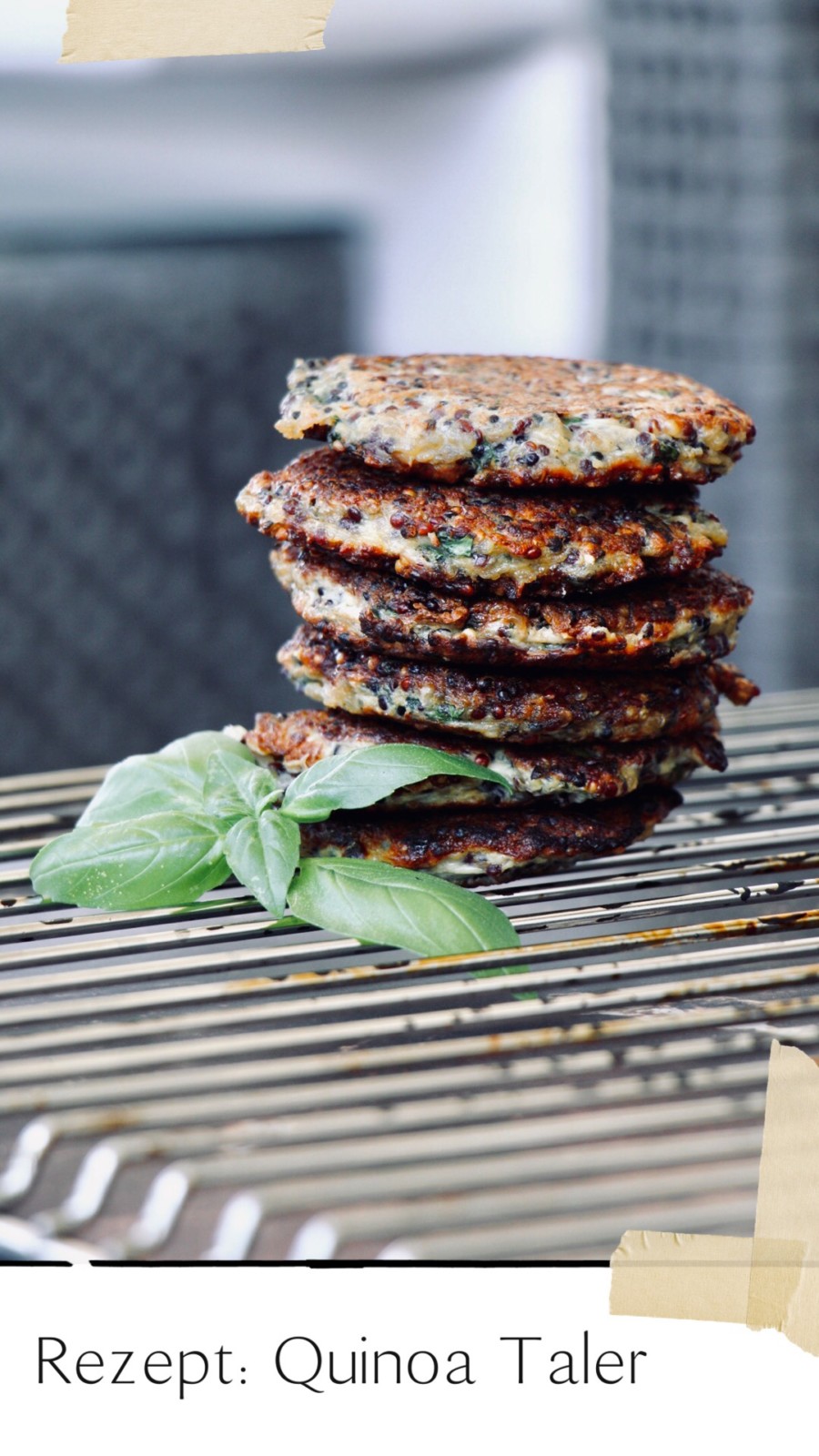 Rezept: Quinoa Taler