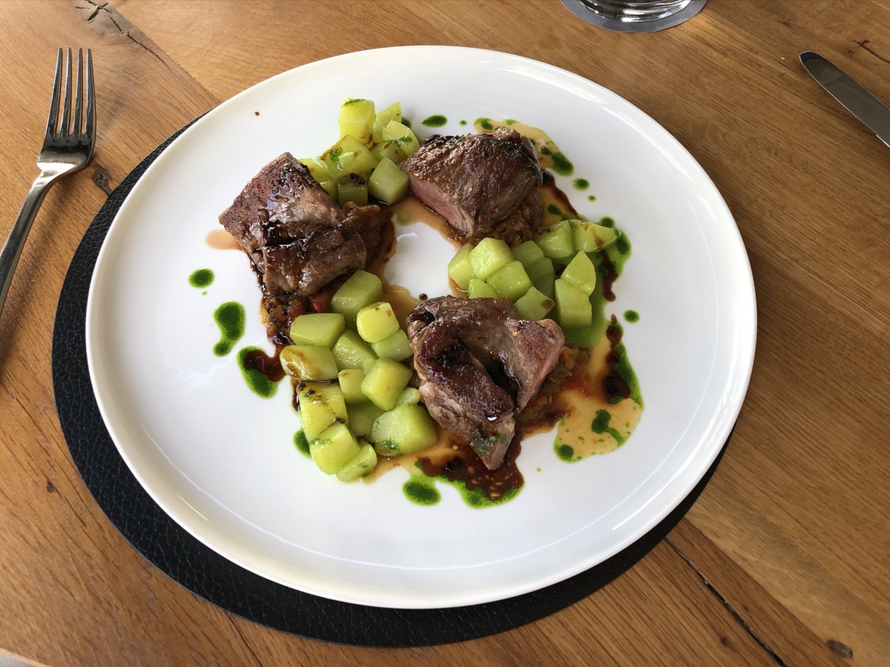 Iberico Schwein_Lunch_Restaurant Anna_Zürich