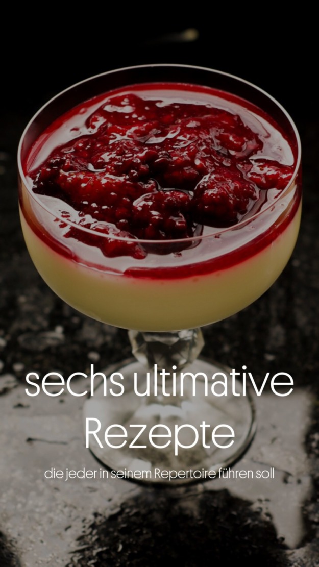 sechs ultimative Rezepte